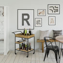 Barnes - Bar Cart - Natural by HouseOfZazla