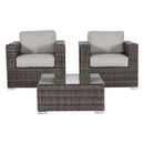 2 Person Seating Set With Cushions by HouseOfZazla