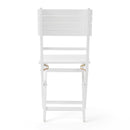 Outdoor Foldable Wood Dining Chair With Slat Design (Set of 2) by HouseOfZazla