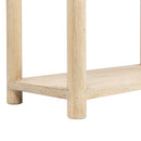 Milo - Console Table With Lower Shelf - Natural by HouseOfZazla