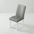 Upholstered Dining Chair With High Back Design (Set of 2) by HouseOfZazla