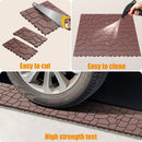 New Stone Texture 12" Patio Deck Tiles, 44pcs by HouseOfZazla