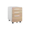 3 Drawer Mobile File Cabinet Under Desk Office,Simple Style Versatile Storage Cabinet for Legal/Letter/A4 Files, 5 Wheel Design Anti-Tilting Cold Rolled Steel Waterproof Moisture-Proof Black