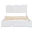 Platform Bed With With 2 Big Drawers And Trundle by HouseOfZazla