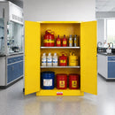 90 Gal Flammable Safety Cabinet, 43"W x 34"D x 65"H by HouseOfZazla