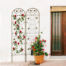 Metal Garden Trellis Rustproof Trellis For Climbing Plant Outdoor Flower Support
