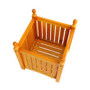 Square Outdoor Flower And Herb Pot - Teak by Unique Piece Furniture