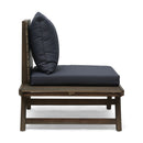 Sedona - Outdoor Club Chair With Slatted Design