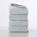 4 Pack Two-Toned Hand Towel - Vanessa Collection by Great Bay Home