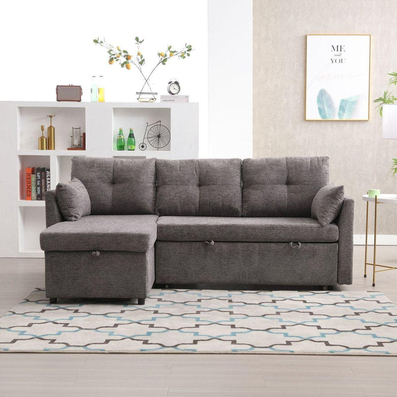 Modular Sectional Sofa L Shaped Modular Couch with Reversible Chaise Modular Sofa Sectional Couch with Storage Seats