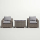 Stylish Sofa Seating Group With Cushions Perfect For Outdoor Gatherings by HouseOfZazla