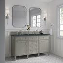 James Martin Brittany 60" Double Bathroom Vanity, Urban Gray