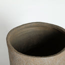 Round Concrete Planter Set of 2, Large Indoor & Outdoor Planter Pots by HouseOfZazla