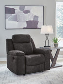 Brysonview - Zero Wall Recliner - Charcoal by Unique Piece Furniture