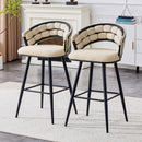 Bar Stools, Kitchen Island Counter Height Stools (Set of 2) by HouseOfZazla