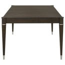 Reseda 81-inch Extension Leaf Dining Table Ash Brown