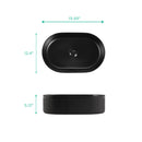 Integrated Oval Bathroom Sink