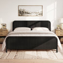 King Bed Frame with Headboard