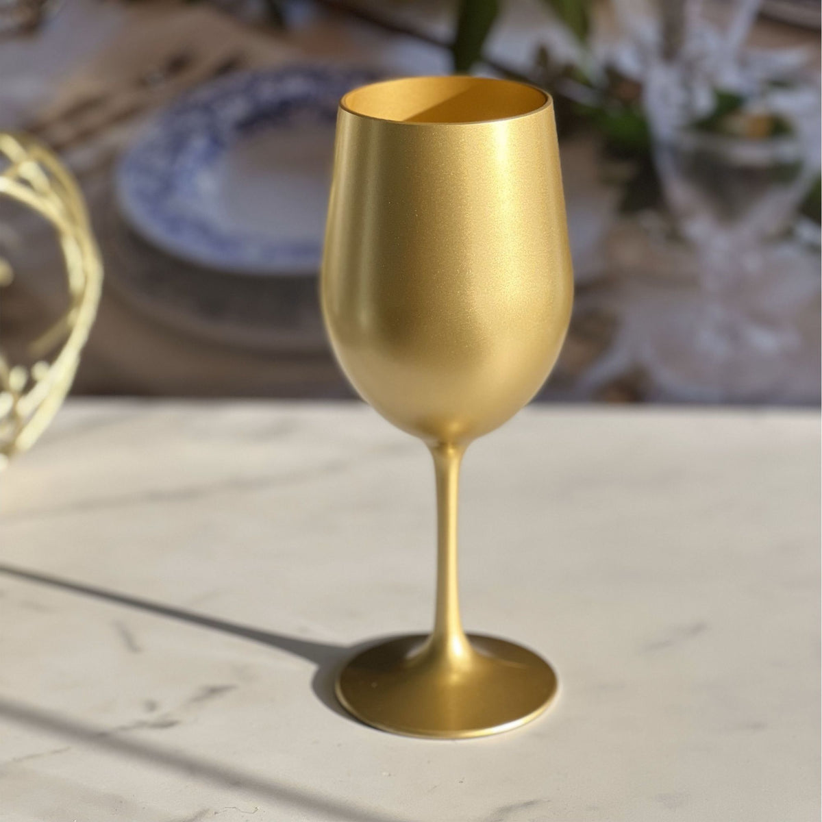 Leadingware Metallic Plastic Wine Glasses (Set of 4), photo 11 of 13