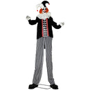 HOMCOM 106" Large Animated Clown Halloween Decorations
