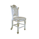 Vendome - Antique Counter Height Chair (Set of 2) - White by HouseOfZazla
