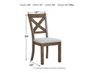 Moriville - Dining UPH Side Chair (Set of 2) - Beige by Unique Piece Furniture