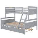 Bunk Bed With Ladder And Safety Guardrail by HouseOfZazla