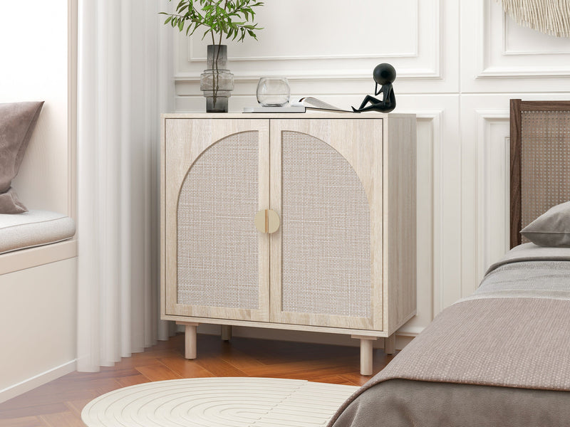 2 door cabinet, Suitable for Bedroom, Living Room, Study