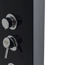 59 Inch Tempered Glass Shower Panel with Hand Shower by LJGDeals