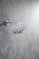 6 In. 6-Spray Balancing Shower Head Shower Faucet