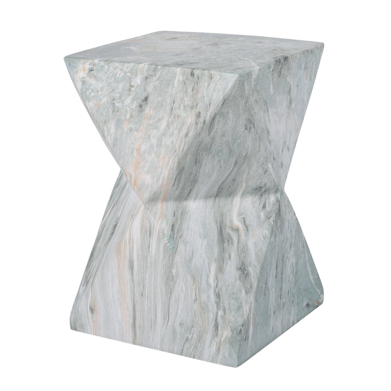 Modern Geometric Hourglass Accent Table, photo 5 of 10