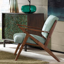 Lounge Chair With Tufted Upholstery And Solid Frame by HouseOfZazla