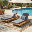 Lounge Chaise Set with Space Available on One Side