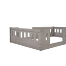Platform Bed With Guardrail by HouseOfZazla