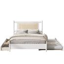 Platform Bed With 2 Big Drawers & Trundle by HouseOfZazla