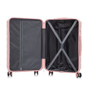 3 Pieces Set 20" / 24" / 28" Spinner Wheel Luggage With Combination Lock by HouseOfZazla