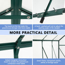 Polycarbonate house Raised Base And Anchor Aluminum Heavy Duty Walk-In houses For Outdoor Backyard In All Season
