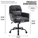 Office Chair With Adjustable Height, Ergonomic Design by HouseOfZazla