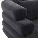 Oversized Chaise Lounge Sofa Bed with Deep Seat and Layered Armrests by HouseOfZazla