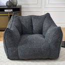 Comfortable Chenille Sofa Chairs With Highly Resilient Foam