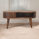 Wave Coffee Table With 1 Drawer by HouseOfZazla