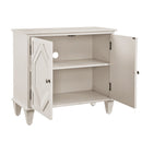 33.6' Retro Wooden Sideboard Buffet Cabinet with Storage
