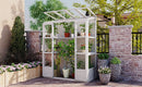 TOPMAX 78-Inch Wooden Greenhouse with Skylights and Folding Shelves by HouseOfZazla