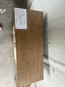 Rustic Vintage Accent Cabinet with Carved Floral Panels