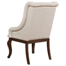 Atwell - Upholstered Arm Chair (Set of 2) - Rustic by HouseOfZazla