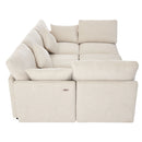 Sectional Sofa Modular U-Shaped With Ottoman & USB Ports