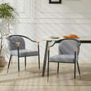 Modern Upholstered Dining Chair (Set of 2) by HouseOfZazla