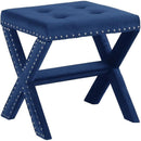 Upholstered Accent Bench With Nailhead Trim by HouseOfZazla