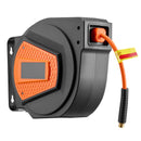 Retractable Air Hose Reel, 1/4 Inch x 50 FT Hybrid Air Hose Max 300PSI by HouseOfZazla