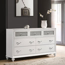 Randall - 7 Drawer Dresser - White